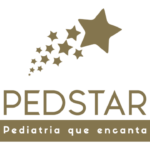 Logo PedStar - Clínica Multidisciplinar Infantil Premium no Noroeste, em Brasília. Aluguel de Consultório Infantil em Brasília.